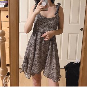 For Love And Lemons Shoulder Tie Dress